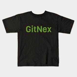 GitNex text only Kids T-Shirt